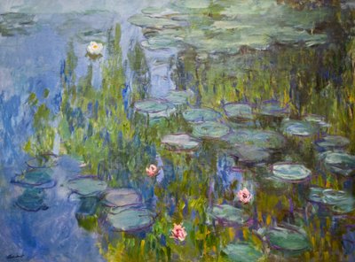 Seerosen von Claude Monet